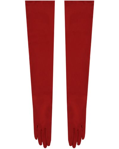 Dolce & Gabbana Gloves - Red