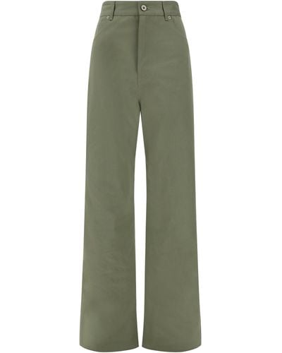 Loewe Trousers - Green