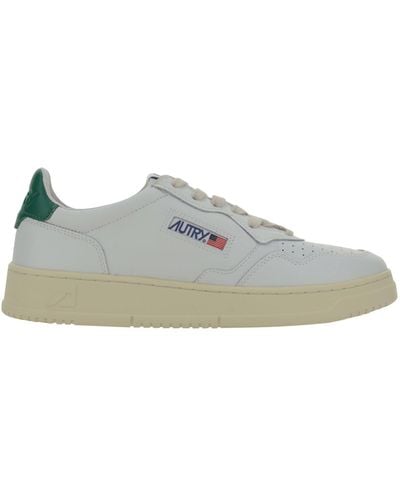 Autry Low 01 Trainers - White