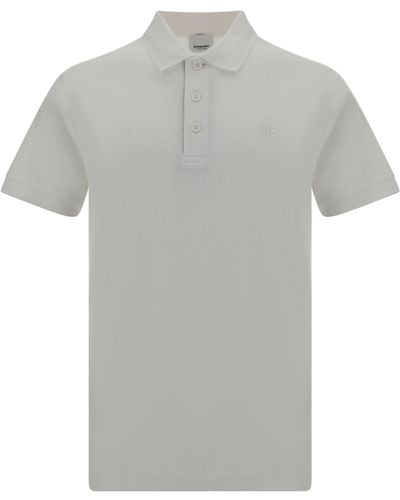 Burberry Polo Shirts - Grey