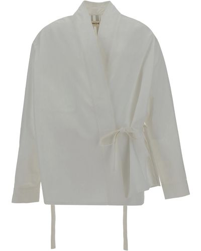 Mordecai Kimono Shirt - Gray