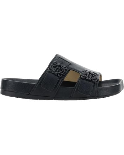 Loewe Ease Sandals - Black