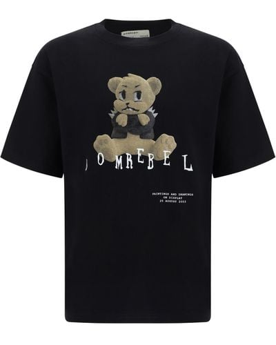 DOMREBEL Grumpy T-shirt - Black