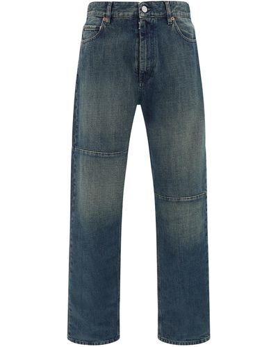 MM6 by Maison Martin Margiela Regular Fit 5 Pocket Jean - Blue