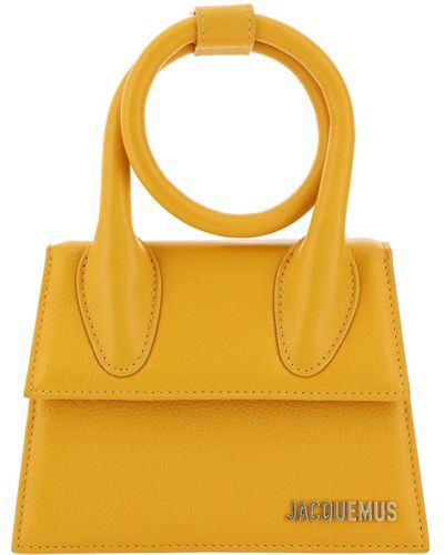 Jacquemus Le Chiquito Noeud Handbag - Yellow