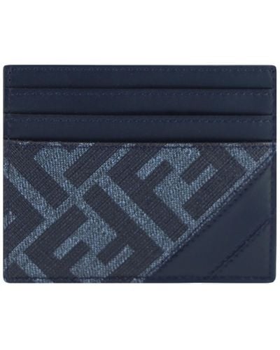 Fendi Card Holder - Blue