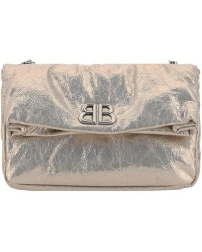 Balenciaga Monaco Shoulder Bag - Grey