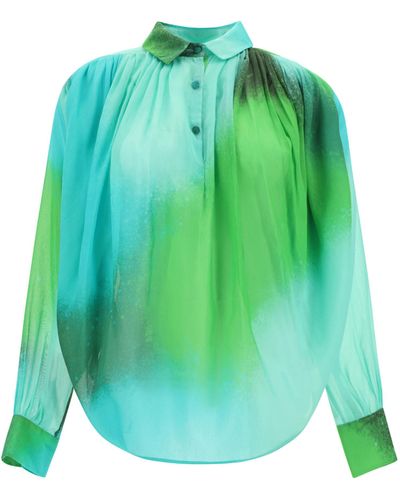 Gianluca Capannolo Claire Blouse - Green