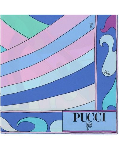 Emilio Pucci Foulard - Blue