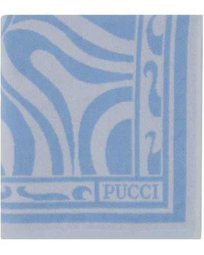Emilio Pucci Beach Towel - Blue