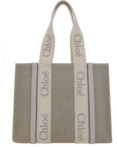 Chloé Chloé - Woody Handbag - Grey