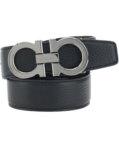 Ferragamo Belts E Braces - Grey