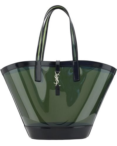 Saint Laurent New Shape Shoulder Bag - Green