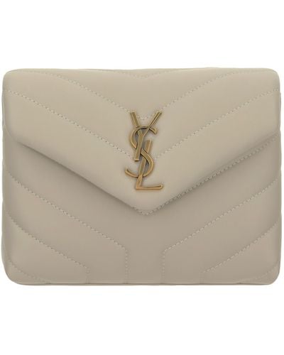 Saint Laurent Mini Shoulder Bag - White
