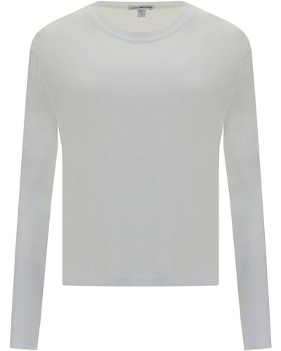 James Perse Long-sleeve Shirt - White