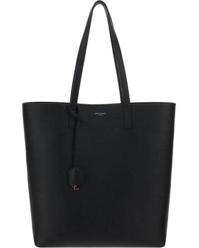 Saint Laurent Large Shopping Tote Bag - Black