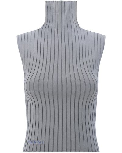 Marni Turtleneck Sweater - Gray