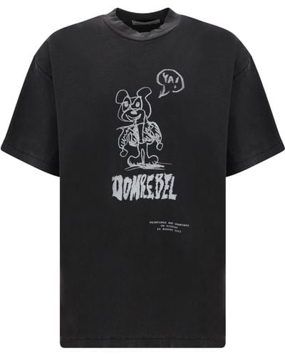DOMREBEL Comic T-shirt - Black