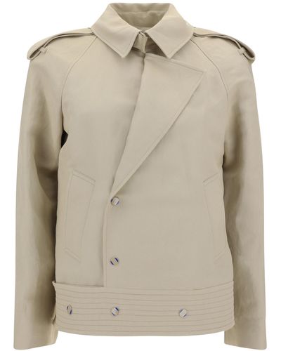 Burberry Jackets Casual - Natural