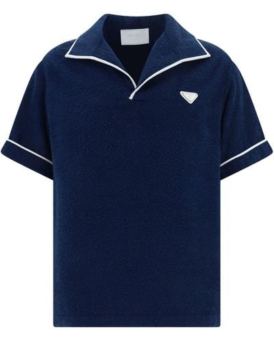 Prada Polo Shirt - Blue