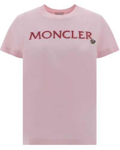 Moncler T-shirt - Pink