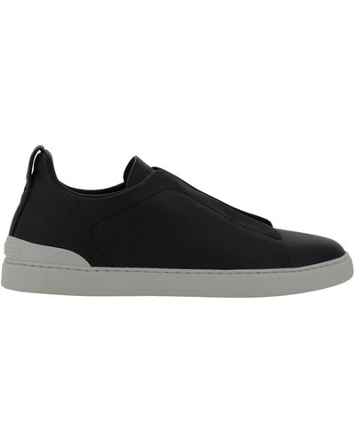 Zegna Low-top Trainers - Black