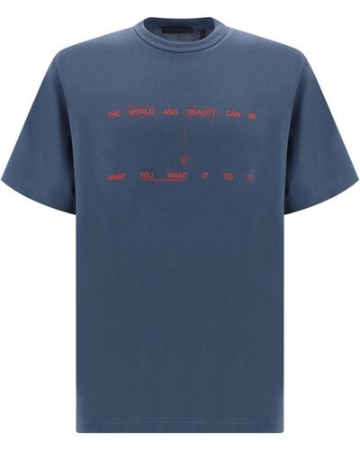 Helmut Lang T-shirts - Blue