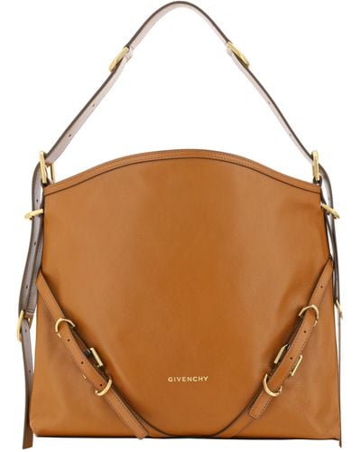 Givenchy Voyou Shoulder Bag - Brown
