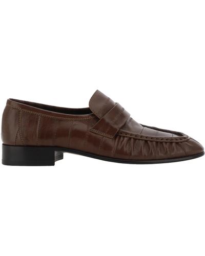 The Row Soft Loafers - Brown