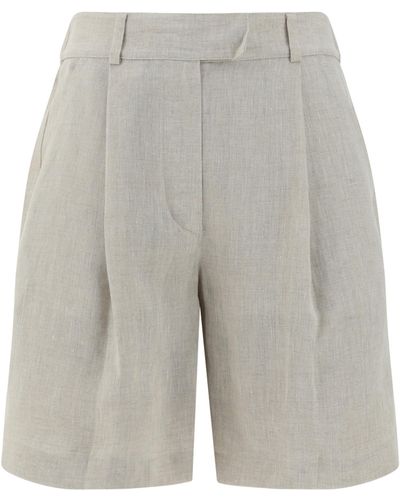 Brunello Cucinelli Bermuda Shorts - Grey