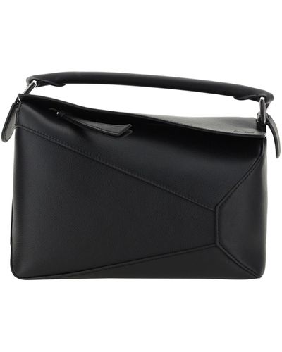 Loewe Puzzle Edge Small Handbag - Black