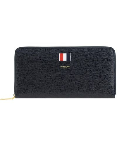 Thom Browne Continental Wallet - Blue
