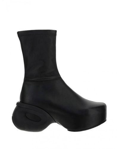 Givenchy Clog Ankle Boots - Black