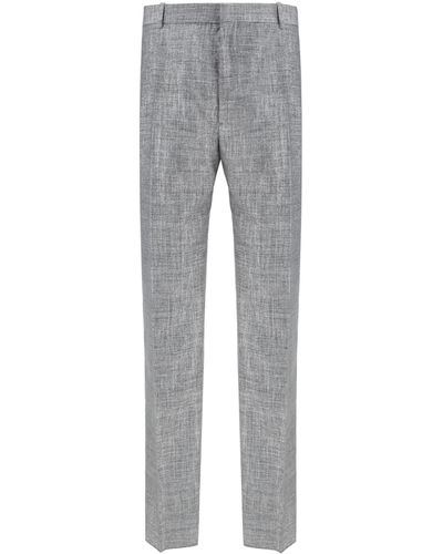 Alexander McQueen Trousers - Grey