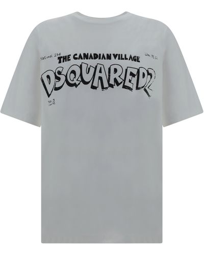 DSquared² T-Shirts - Gray