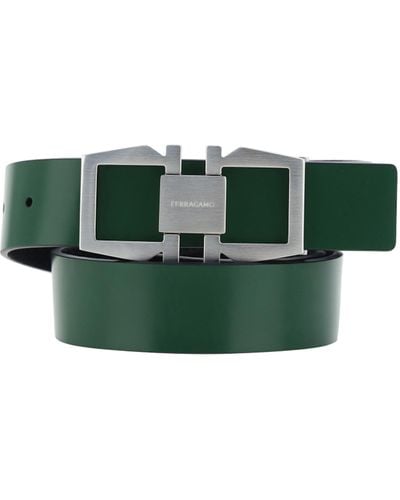 Ferragamo Belts E Braces - Green