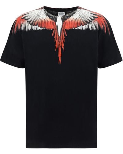 Marcelo Burlon T-shirt Icon Wings - Black