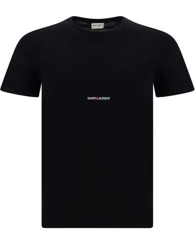 Saint Laurent T-shirts - Black