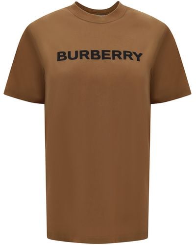 Burberry T-Shirts - Brown