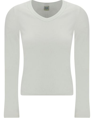Flore Flore Long Sleeve Jersey - White