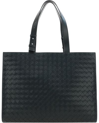 Bottega Veneta Avenue Tote Shoulder Bag - Black