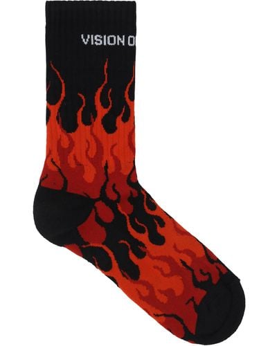 Vision Of Super Socks - Red