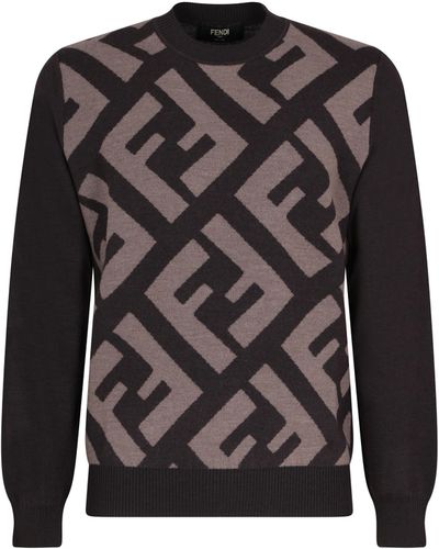 Fendi Crew neck sweaters for Men, Online Sale up to 49% off
