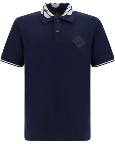 MCM Polo Shirts - Blue