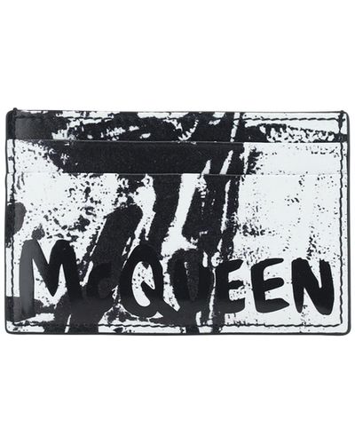 Alexander McQueen Wallets - White