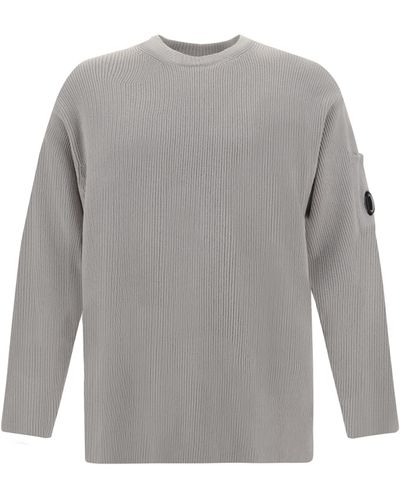 C.P. Company Chenille Jumper - Grey