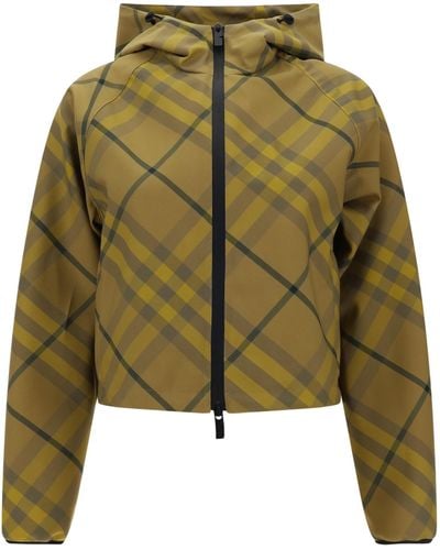 Burberry Down Jackets - Green