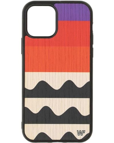 Wood Iphone 12/12 Pro Max Cover - White