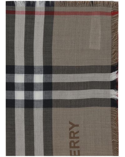 Burberry Other Scarves - Grey