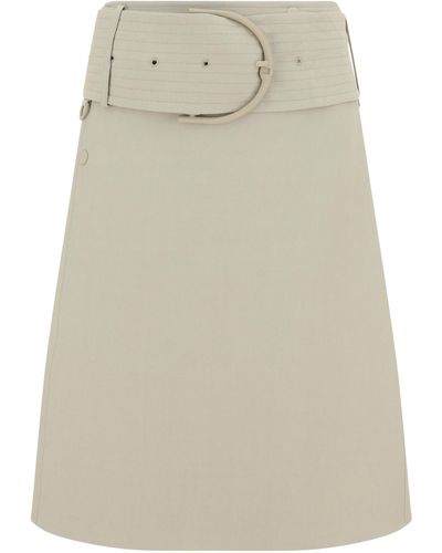 Burberry Casual Skirt - Natural